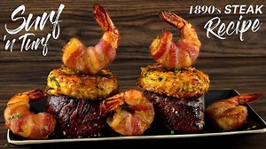 Today I show you my take on the 1980's surf n turf I have made sous vide. It's also called steak Oscar which has the combination of Filet Mignon, fish and shrimp. | Sous Vide Everything