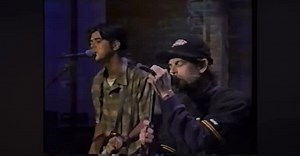 Gin Blossoms | We were lucky enough to play Letterman twice. In 1993 we played Hey Jealousy and here we are in 1995 doing Til I Hear It From You. | Instagram