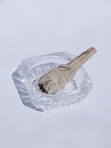 Vintage Cristal D'arques Lead Crystal Glass Square Ashtray - Etsy