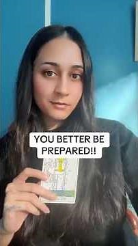 YOU BETTER BE PREPARED!!!