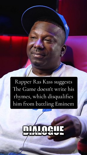 172K views · 1.4K reactions | Rapper Ras Kass suggests The Game doesn't write his rhymes, which disqualifies him from battling Eminem. | The Art Of Dialogue | Facebook