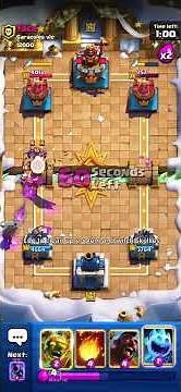 How to Play 2.6 Hog Rider vs No-Skill Midladder | Clash Royale