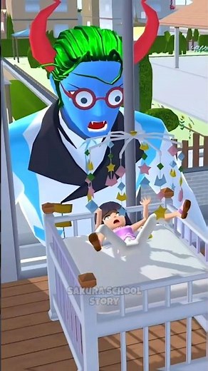 Yakuza Monster VS Sigma Yuta🔥‼️ Monster attack baby Mio #sakuraschoolsimulator