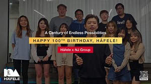 14 reactions | Häfele x NJ Group Häfele century-long journey has...