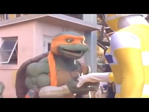 Meet The Ninja Turtles | In Space | Power Rangers Official