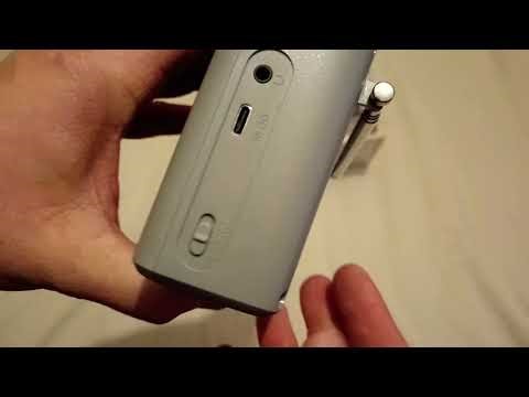 DAB+ portable radio rechargeable Bluetooth