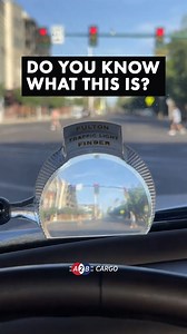 The Fulton Traffic Light Finder is a dash-mounted glass prism used in trucks from the 1940s and 1950s. It helped drivers see overhead traffic lights without leaning forward. At that time, many signals were hung high in the center of intersections, and truck visors or rooflines often blocked the view. This was especially common in models like the Mack L Series, Kenworth 524, White Super Power, and International KB Series. It was a handy tool, often added by dealers or installed by owners. Simple 