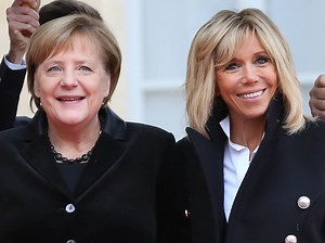 Instant malaise ! Quand une vieille dame confond Angela Merkel avec Brigitte Macron - Closer