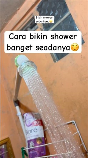 How to make a simple shower #shower #tips #tutorial #fypシ゚viral