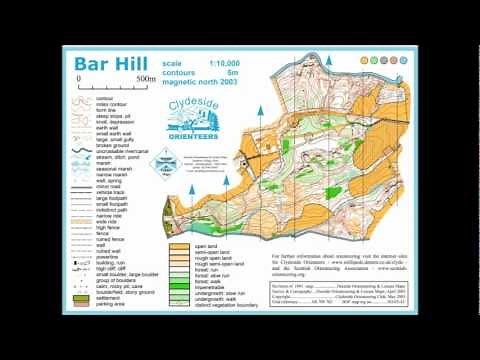 What is an orienteering map?