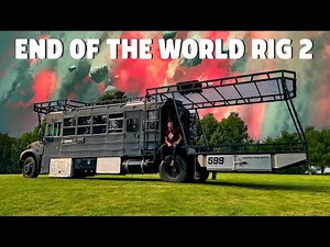The Legendary Bus Conversion that Could Rebuild Society (Update Tour)
