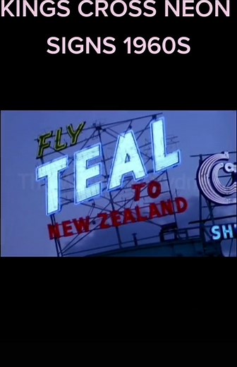 Exploring the Vibrant Neon Signs of Kings Cross in the 1960s