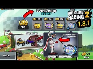Hill Climb Racing 2 New Long Jump Update + Reward
