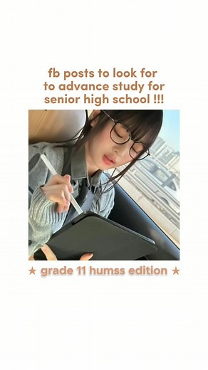 fb posts you should visit for advance studying in grade 11 humss ～♡ you can also search for fb groups of your strand as some students share their own notes as well !! credits to all the owners of the notes that are shared in this video, thanks to them for this !! 💞 #fyp #foryou #seniorhighschool #school #humssstudent #studytok #studytokph