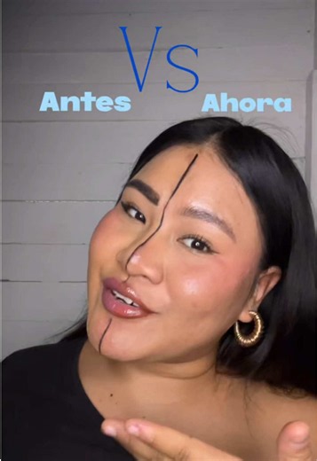 Antes me maquillaba sin saber cómo hacerlo por qué me gustaba Ahora me maquillo con un poco más de técnica y sabiendo cómo usarlo . Así que aprender a maquillarme a cambiado por cómo el maquillaje 💄😍 Aún estoy en mi proceso beauty 🤭 ¿CUÁL VERSIÓN PREFIERES? 💕 #makeuptransition #makeuptutorial #antesyahora #makeupglowup #beautytok