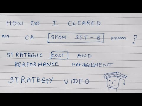 How I Passed CA SPOM Set-B | My Exact Strategy