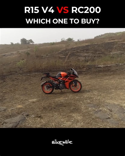 17K views | Say hello to the new KTM RC 200 and the Yamaha YZF R15...