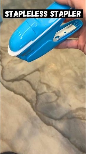 Best Stapleless Stapler | Staple Free Stapling | No Staple Machine #shorts #amazonfinds #musthaves