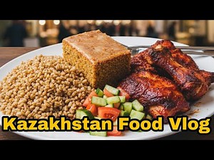 Kazakhstan Food Tour : Almaty's Green Market (Kok Bazaar) & Budget 24-Hour Canteen