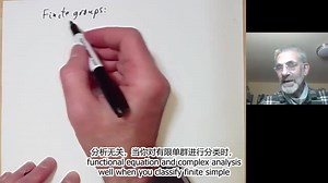 Modular forms 模形式 中英字幕 菲尔兹奖得主 Richard E. BORCHERDS