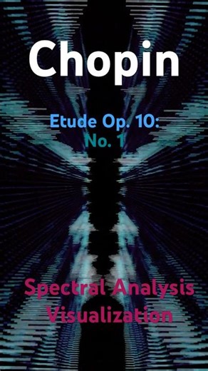 Chopin - Etude Op. 10, No. 1 (Spectral Analysis)