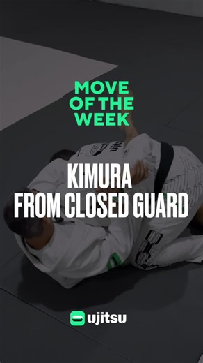 Ujitsu – All-in-one Jiu-Jitsu app on Instagram: "🥋 Move of the Week: Kimura from Closed Guard Defense keeps you safe. Offense decides the round. Continuing our closed guard series, we shift the focus to a submission every grappler should understand: the Kimura. This week, our featured black belts break down the details that make this attack effective. From opening the guard with purpose to securing a high shoulder grip, the tutorial highlights how elbow pressure and controlled hip movement work