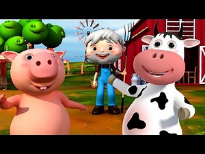 L'vieux MacDonald a une ferme | Comptines et Chansons pour Bébés | Little Baby Bum en Français
