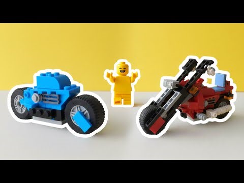 LEGO Bike Build in Progress Rear Complete, Front