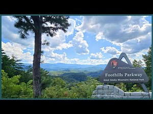 Driving The Foothills Parkway In The Great Smoky Mountains National Park