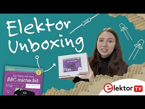BBC Micro:bit - electronic adventure kit - unboxing