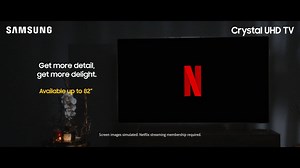 29 reactions | The clarity of looking into a crystal is what you get when you experience content on your Crystal UHD TV. Fully immersive display for your eyes only. Stay connected with Samsung. | Samsung | Facebook