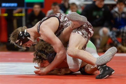 Noble repeats as Class A wrestling champion