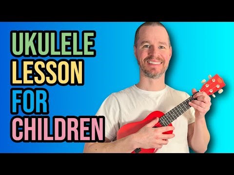Ukulele Lesson for Kids - How to Strum #ukulele #strum