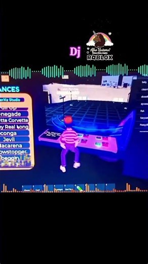 dj roblox lagu viral tiktok video#shorts