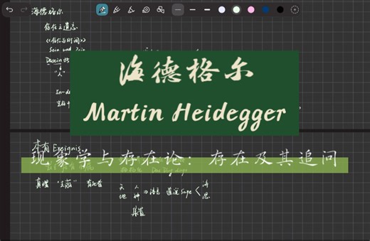 【存在论/哲学】此在、能在、共在、本有、烦、操劳和操持的马丁•海德格尔（一个简述）