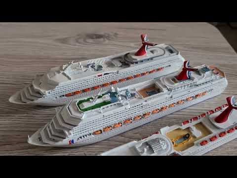 Cruise Ship scale Modell "Carnival Splendor" & "Carnival Fantasy" | Carnival Cruise Line