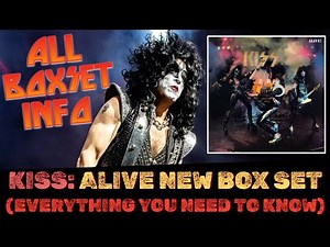 KISS Announce NEW ALIVE 50th ANNIVERSARY BOX SET (EVERYTHING YOU NEED TO KNOW)