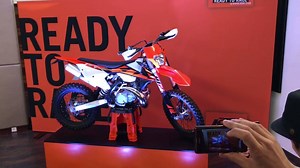 Ladies and gentlemen - we unveil the KTM EXC TPI model year 2018. The world's first serial production fuel-injection two-stroke off-road competition machines. More information to follow soon! | KTM UK