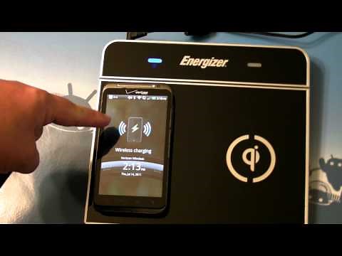 Inductive charging with the HTC Thunderbolt and Energizer pad