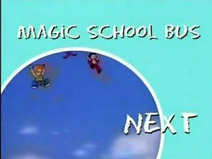 Ready Set Learn Block Next Bumper (Magic School Bus) (Blue Background) (Version 1) (2003)