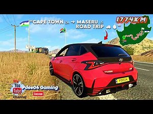 HYUNDAI i20 Road Trip -🌍 Cape Town 🇿🇦 to Maseru 🇱🇸 Long-Distance Drive | #ETS2 #hyundai #BeamNGDrive