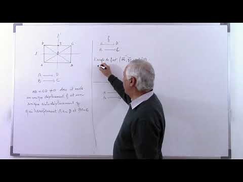Isométries 5 : Exercices simples sur les déplacement et antidéplacements.
