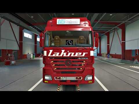 ETS2 - MB Actros MP2 (Nostalji + Tuning Mod + Update 1.56)