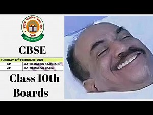 Ranking CBSE Class 10 Board Datesheet With MEMES