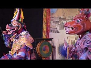 Tibetan monks sacred dance