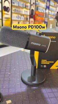 Maono PD100w Voice & Noise Review #Maonopd100w