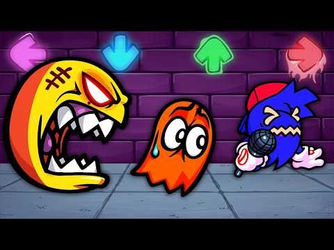 PAC-MAN V1.5 | Gameplay VS Playground | FNF Character Test