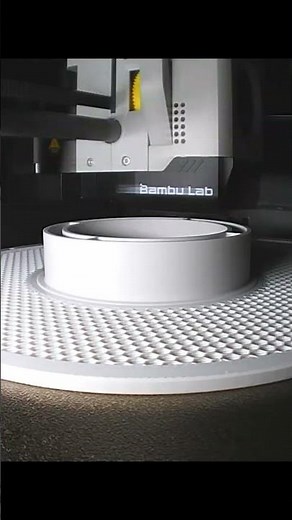 3D Printed Filament Spool – Bambu Lab P1S Print