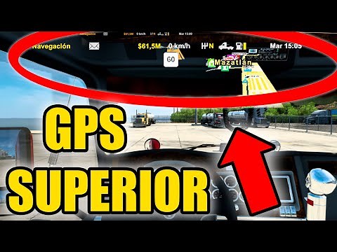 Set your GPS! Route Advisor mod 1.46 American Truck Simulator