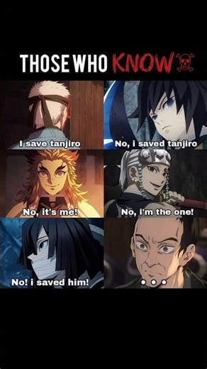 those who KNOW ☠️ HE SAVED HIM FROM MUZAN💀#demonslayer #trending #anime #sad